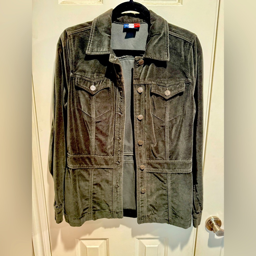 Velvet Fitted Jacket
